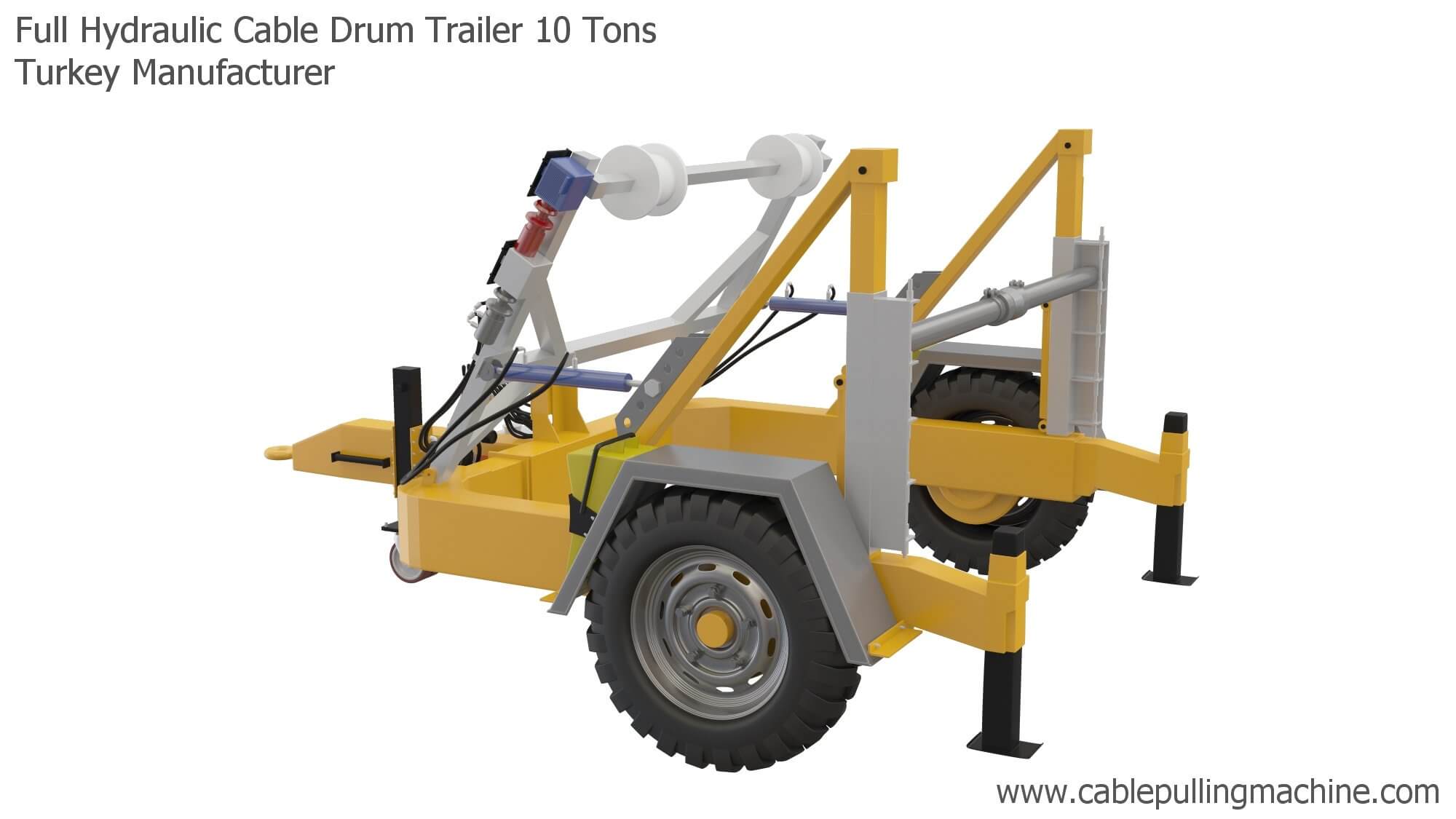 What Is A Cable Drum Trailer Cable Pulling Machines Manufacturer