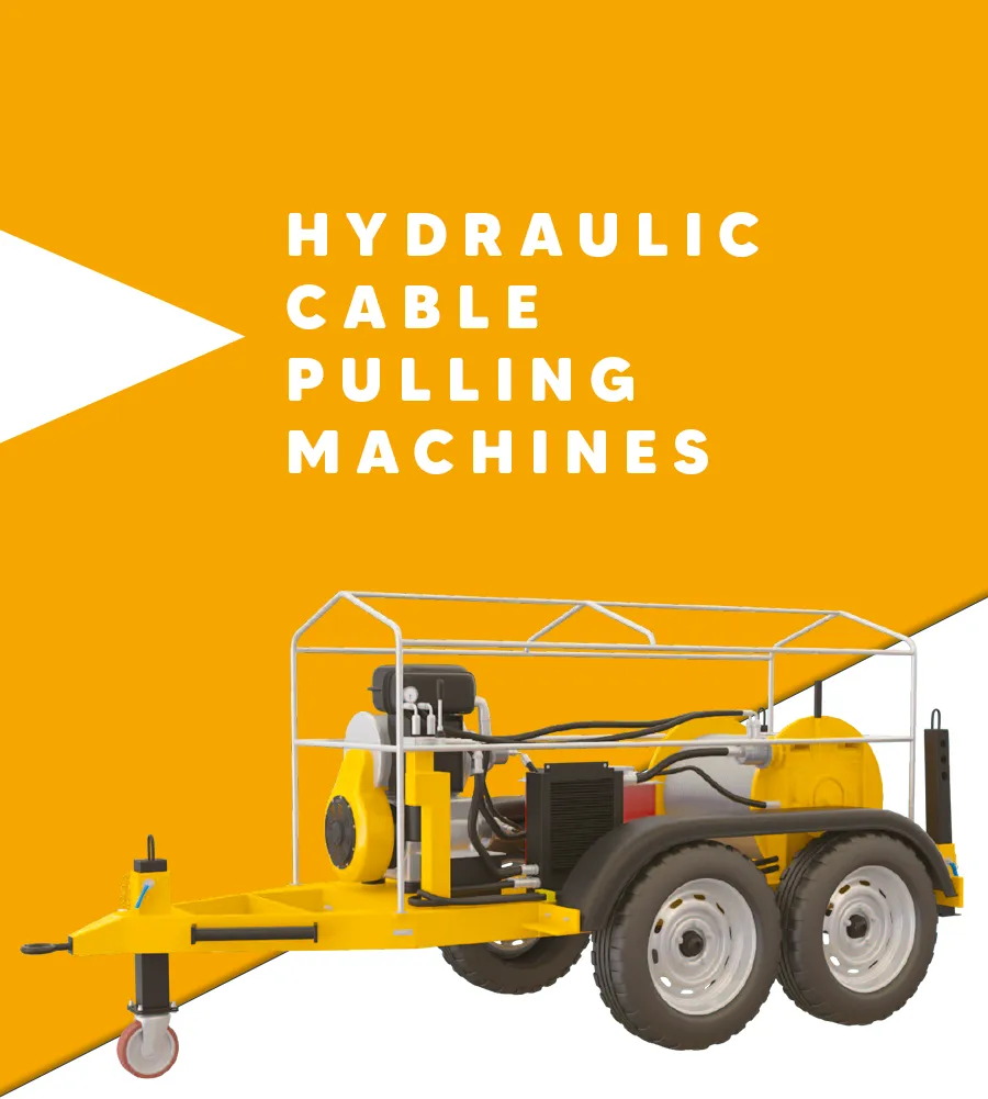 HYDRAULIC CABLE PULLING MACHINE