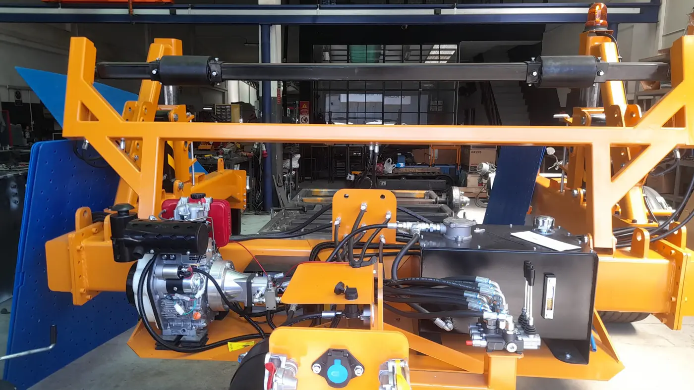 10 Ton Full Hydraulic Cable Drum Trailer on Its Way to Romania!