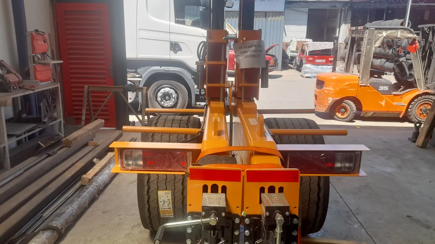 10 Ton Full Hydraulic Cable Drum Trailer on Its Way to Romania!