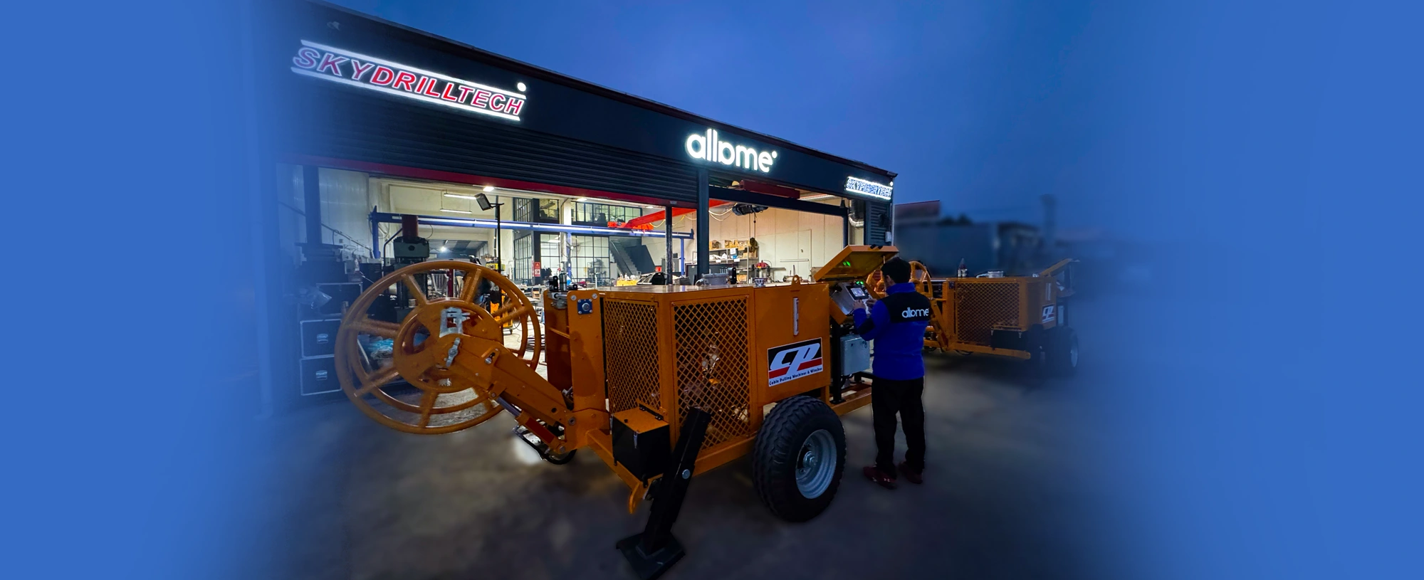 HYDRAULIC CABLE PULLING MACHINES SLIDER