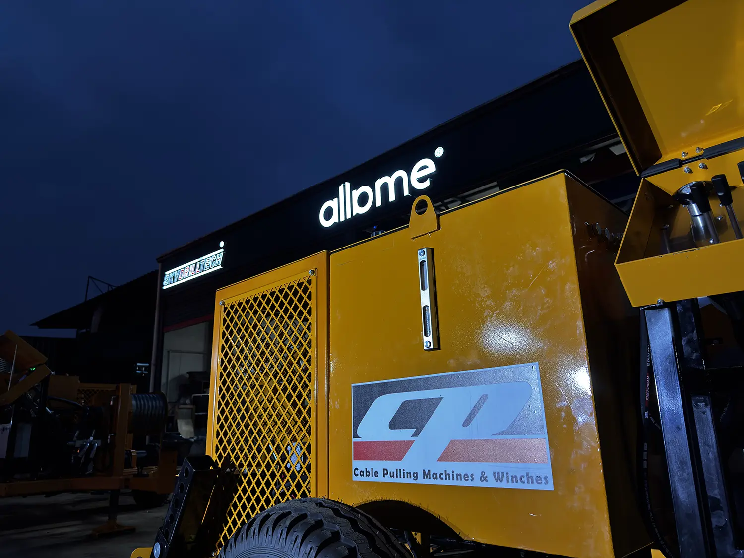 Delivery of 2 Units 7 Ton Cable Pulling Machines to Iraq